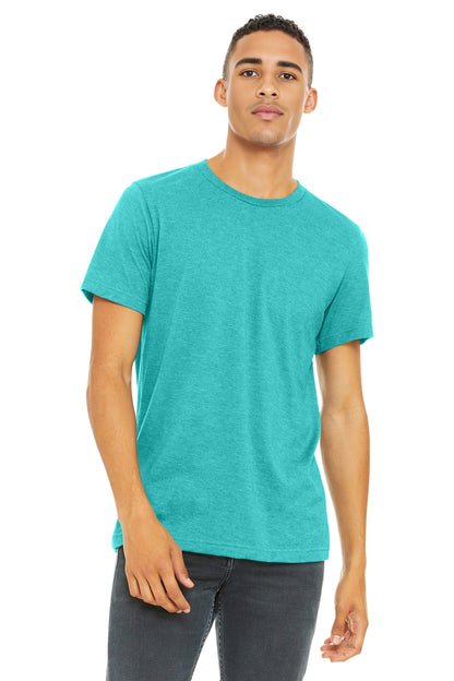 BELLA+CANVAS  Unisex Heather CVC Short Sleeve Tee