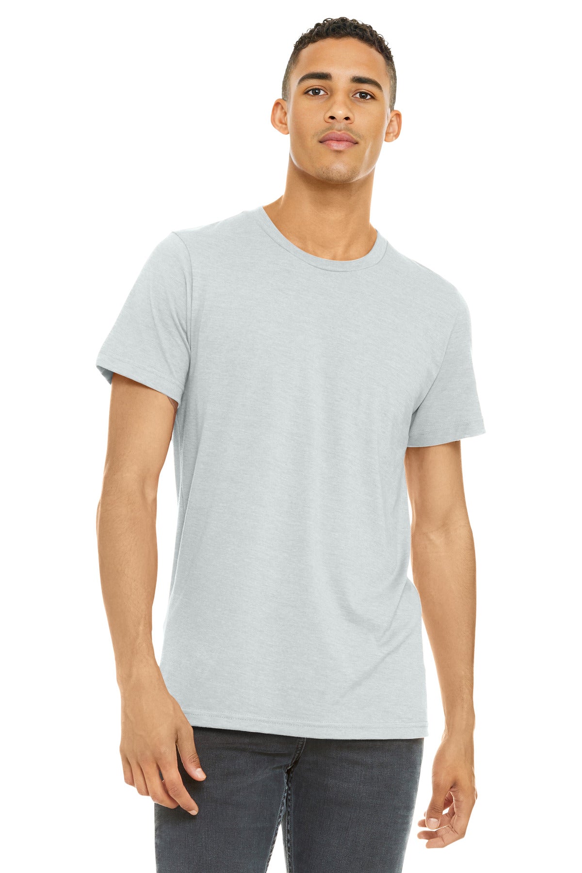 BELLA+CANVAS  Unisex Heather CVC Short Sleeve Tee
