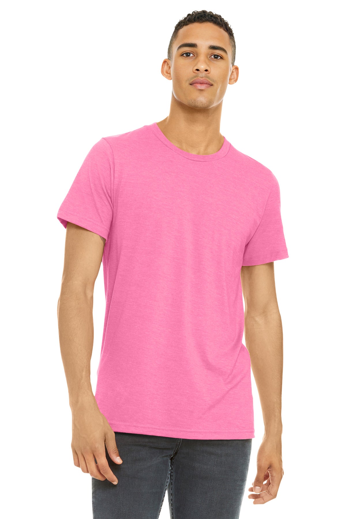 BELLA+CANVAS  Unisex Heather CVC Short Sleeve Tee