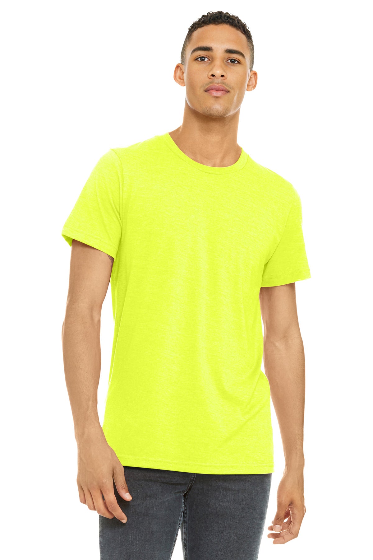 BELLA+CANVAS  Unisex Heather CVC Short Sleeve Tee