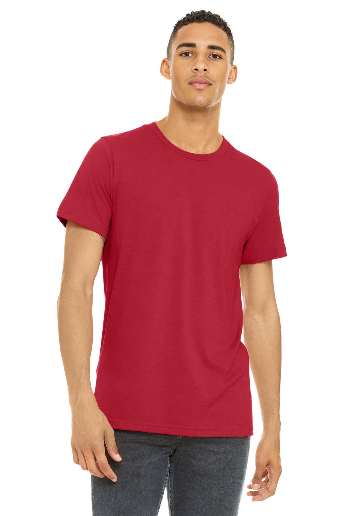 BELLA+CANVAS  Unisex Heather CVC Short Sleeve Tee