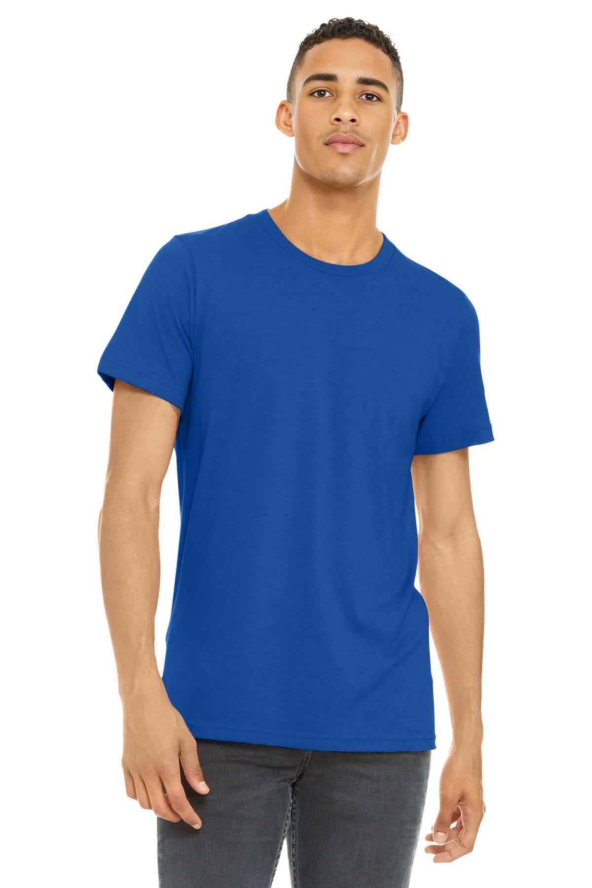 BELLA+CANVAS  Unisex Heather CVC Short Sleeve Tee