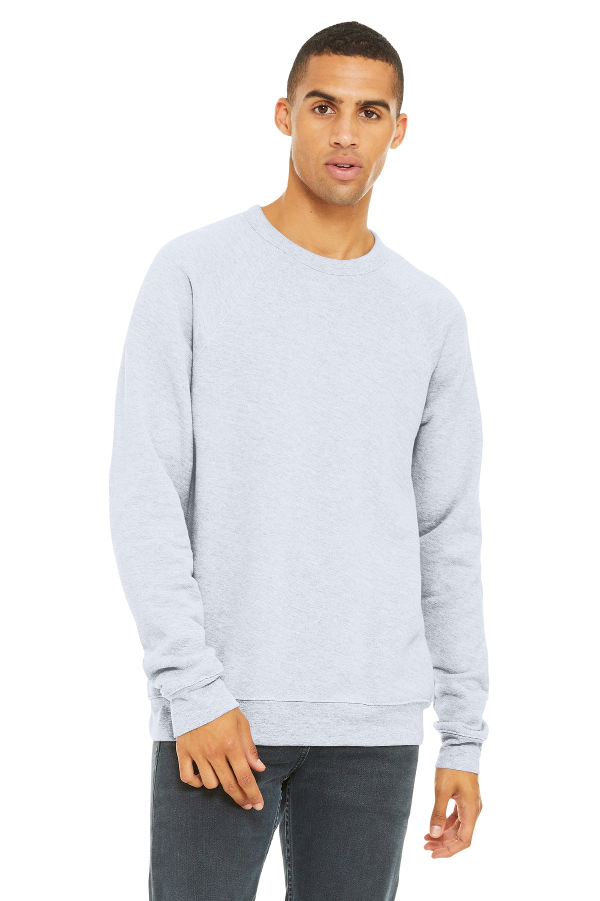 BELLA+CANVAS  Unisex Sponge Fleece Raglan Sweatshirt
