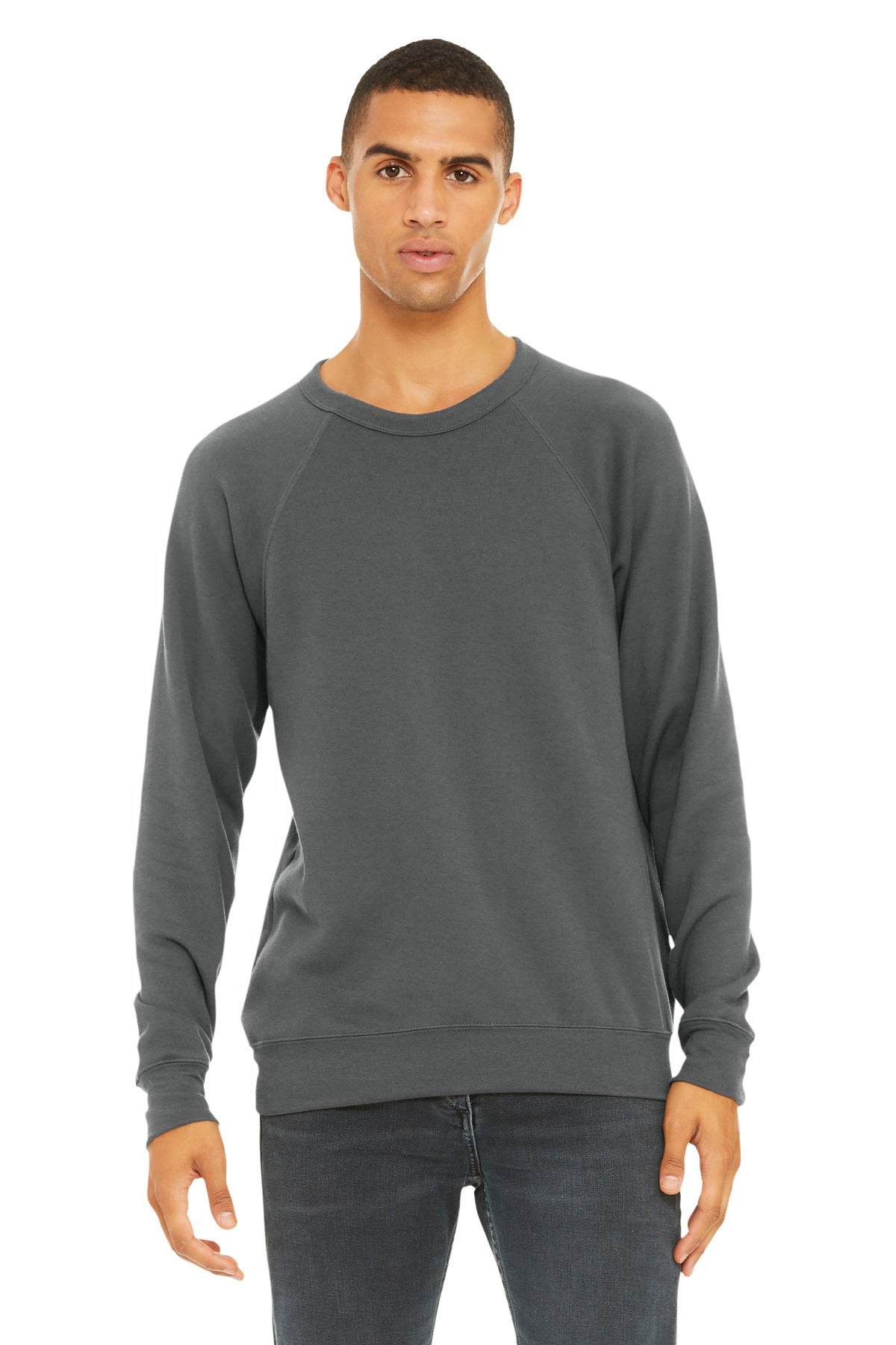 BELLA+CANVAS  Unisex Sponge Fleece Raglan Sweatshirt