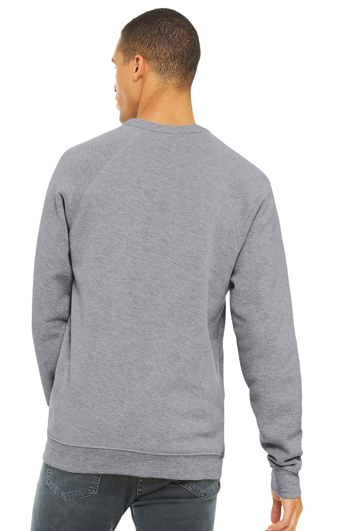 BELLA+CANVAS  Unisex Sponge Fleece Raglan Sweatshirt