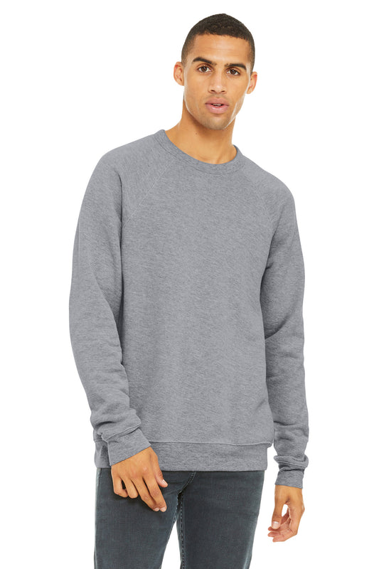 BELLA+CANVAS  Unisex Sponge Fleece Raglan Sweatshirt