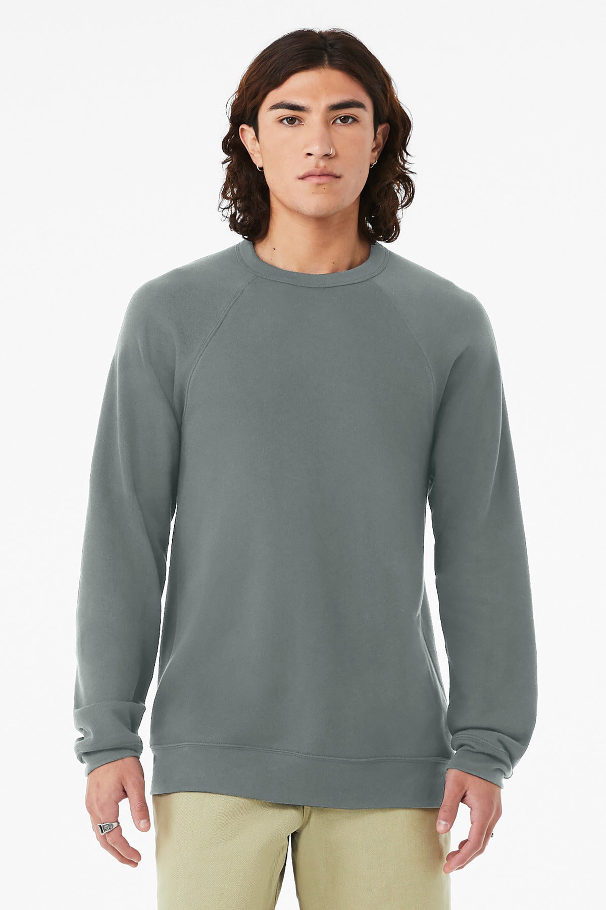 BELLA+CANVAS  Unisex Sponge Fleece Raglan Sweatshirt