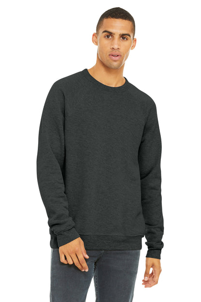 BELLA+CANVAS  Unisex Sponge Fleece Raglan Sweatshirt
