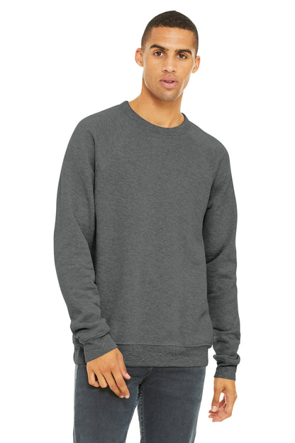 BELLA+CANVAS  Unisex Sponge Fleece Raglan Sweatshirt