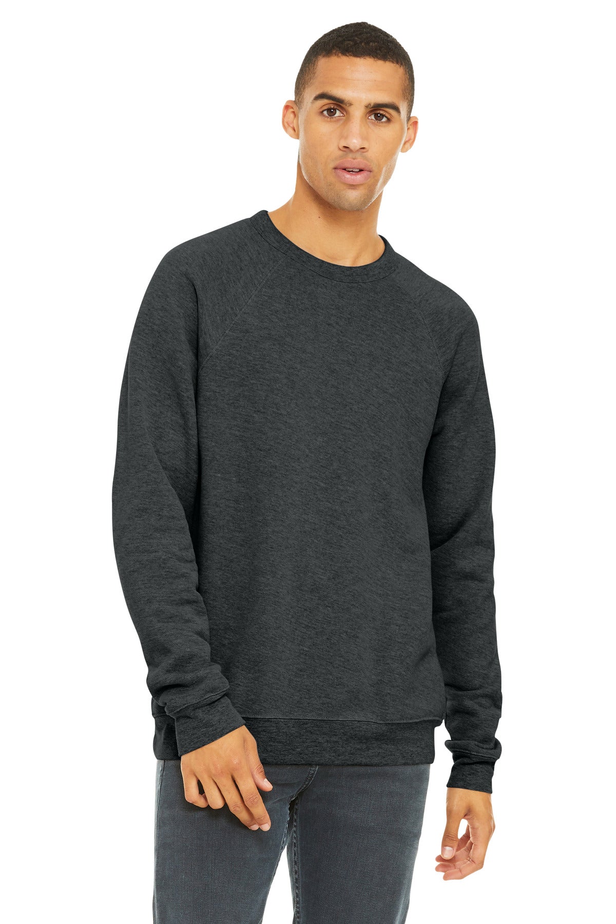 BELLA+CANVAS  Unisex Sponge Fleece Raglan Sweatshirt