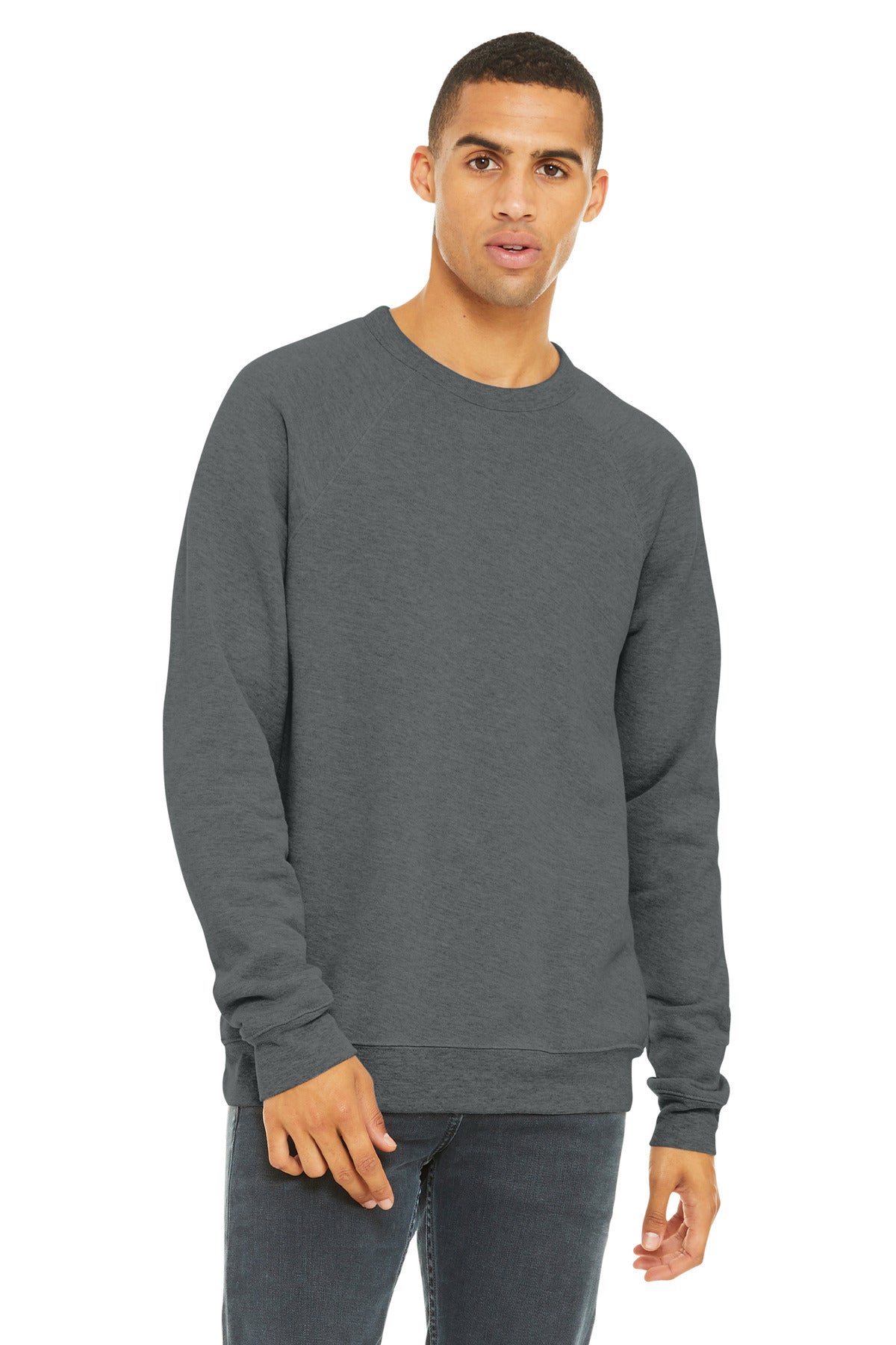 BELLA+CANVAS  Unisex Sponge Fleece Raglan Sweatshirt
