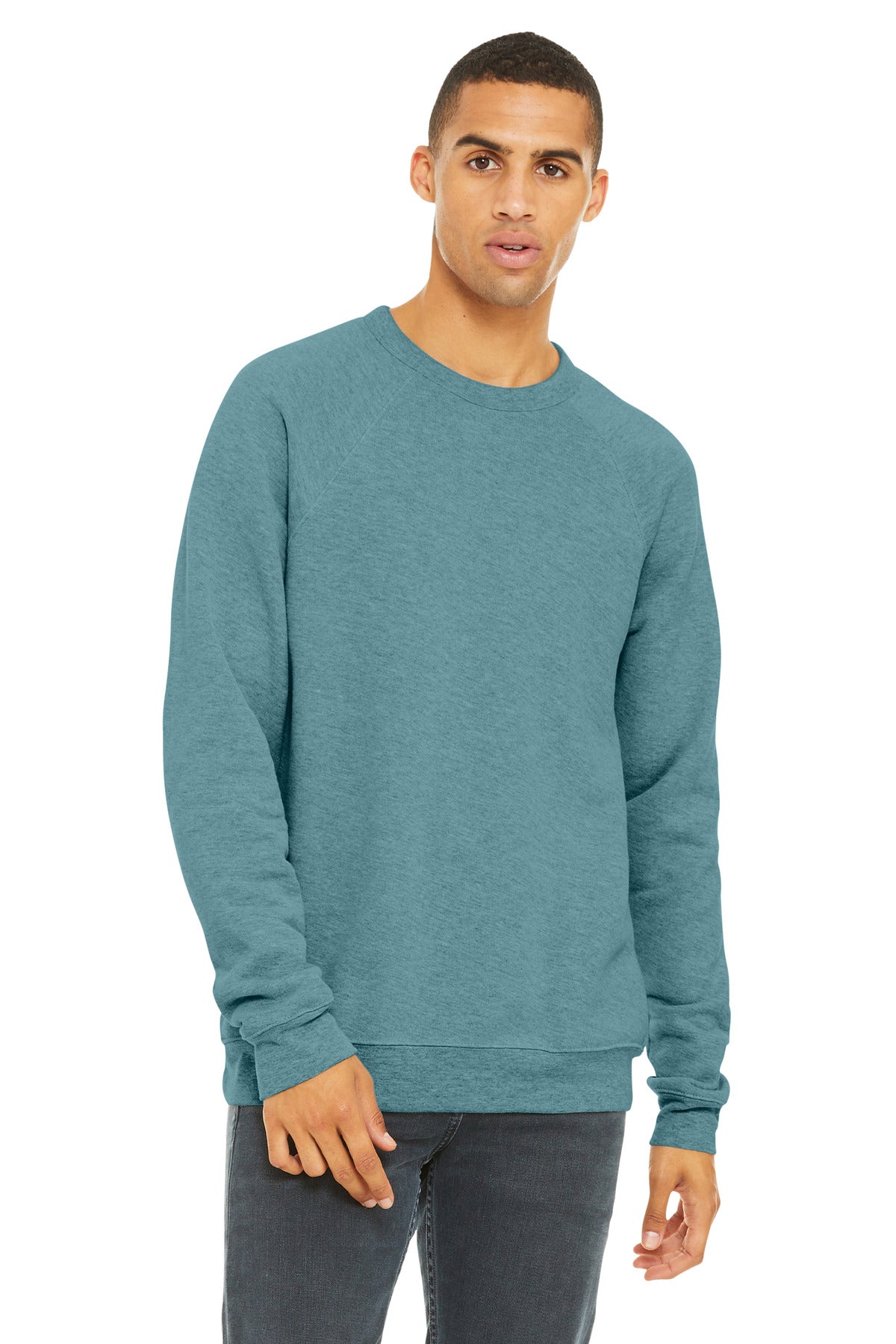 BELLA+CANVAS  Unisex Sponge Fleece Raglan Sweatshirt