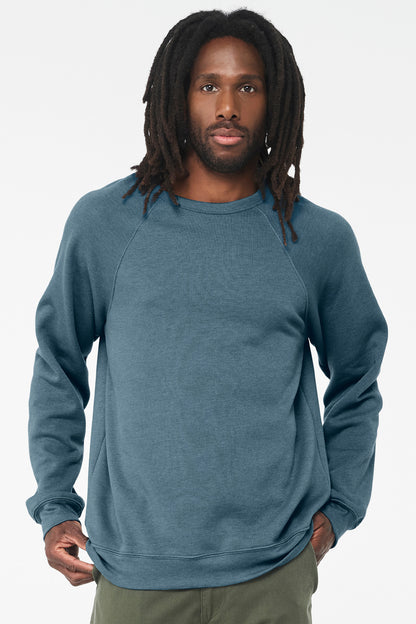 BELLA+CANVAS  Unisex Sponge Fleece Raglan Sweatshirt