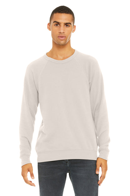 BELLA+CANVAS  Unisex Sponge Fleece Raglan Sweatshirt