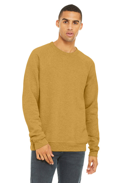 BELLA+CANVAS  Unisex Sponge Fleece Raglan Sweatshirt
