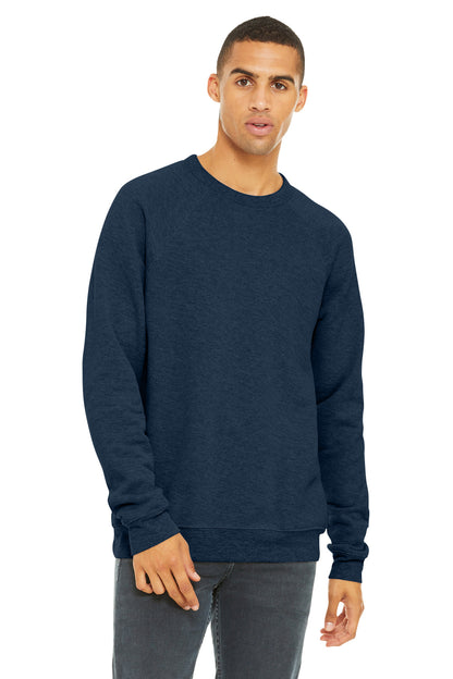 BELLA+CANVAS  Unisex Sponge Fleece Raglan Sweatshirt