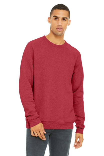 BELLA+CANVAS  Unisex Sponge Fleece Raglan Sweatshirt