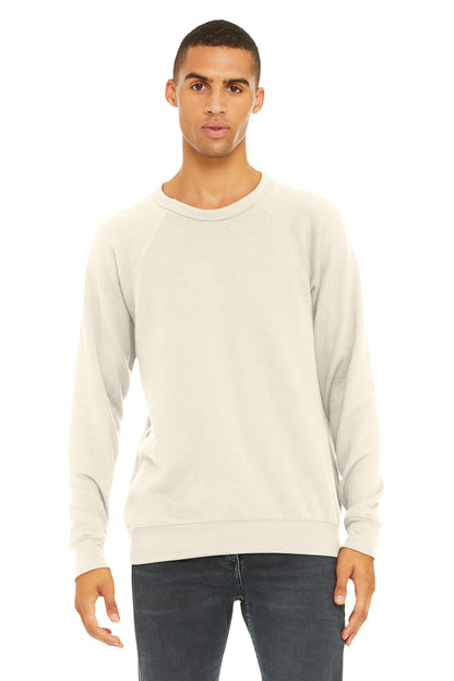 BELLA+CANVAS  Unisex Sponge Fleece Raglan Sweatshirt