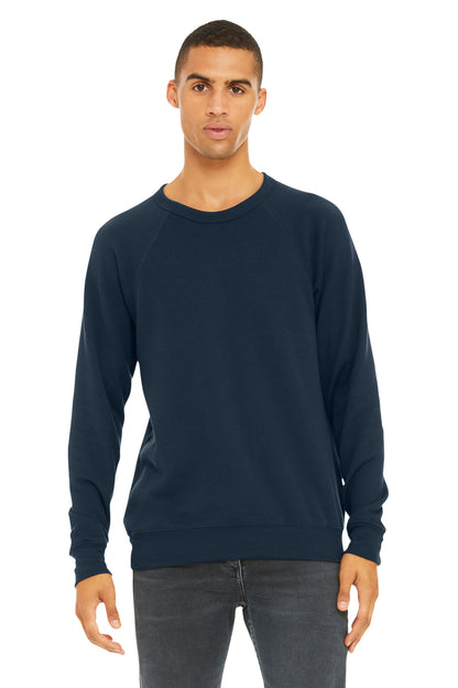 BELLA+CANVAS  Unisex Sponge Fleece Raglan Sweatshirt