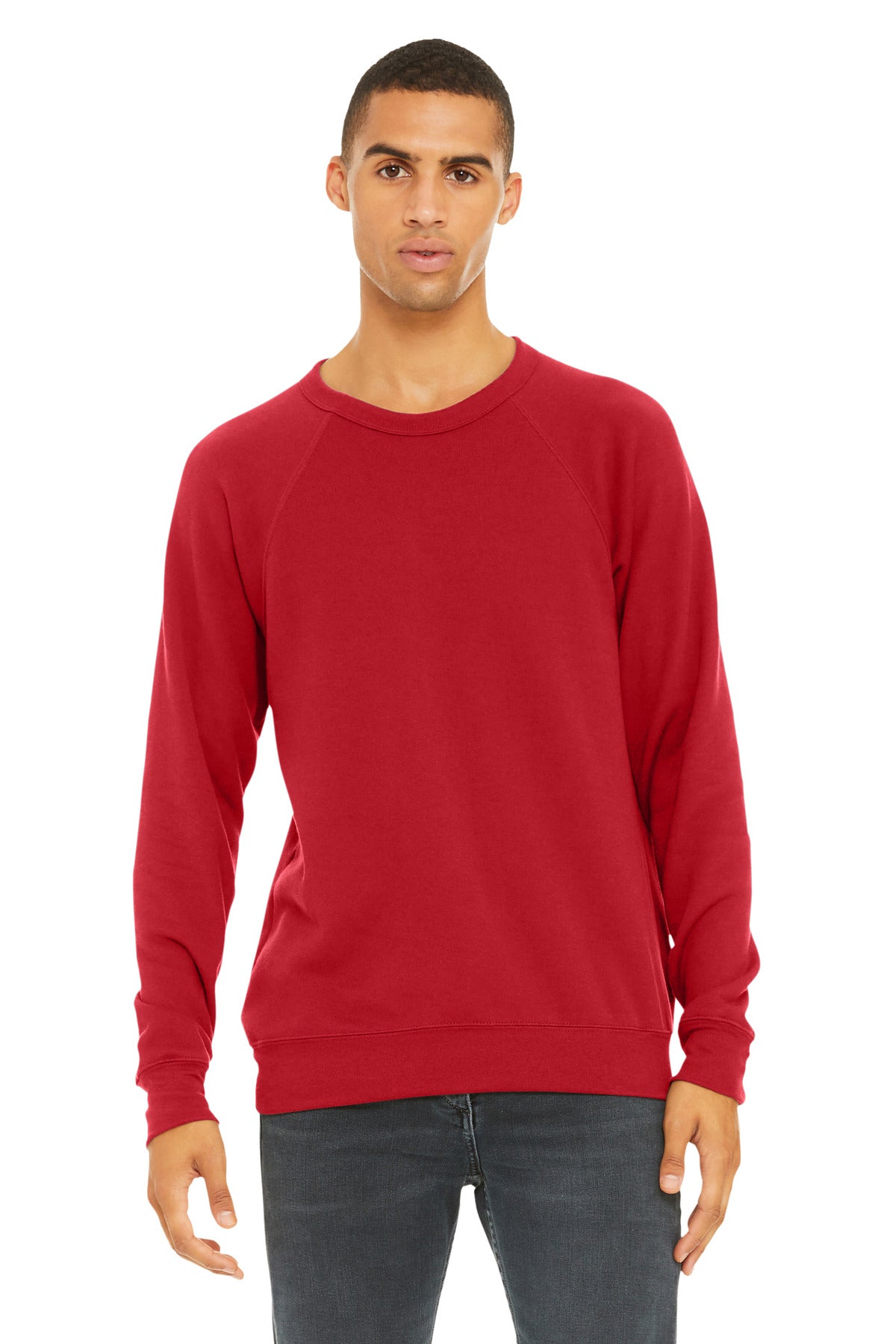 BELLA+CANVAS  Unisex Sponge Fleece Raglan Sweatshirt