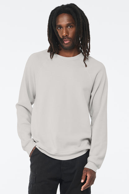 BELLA+CANVAS  Unisex Sponge Fleece Raglan Sweatshirt