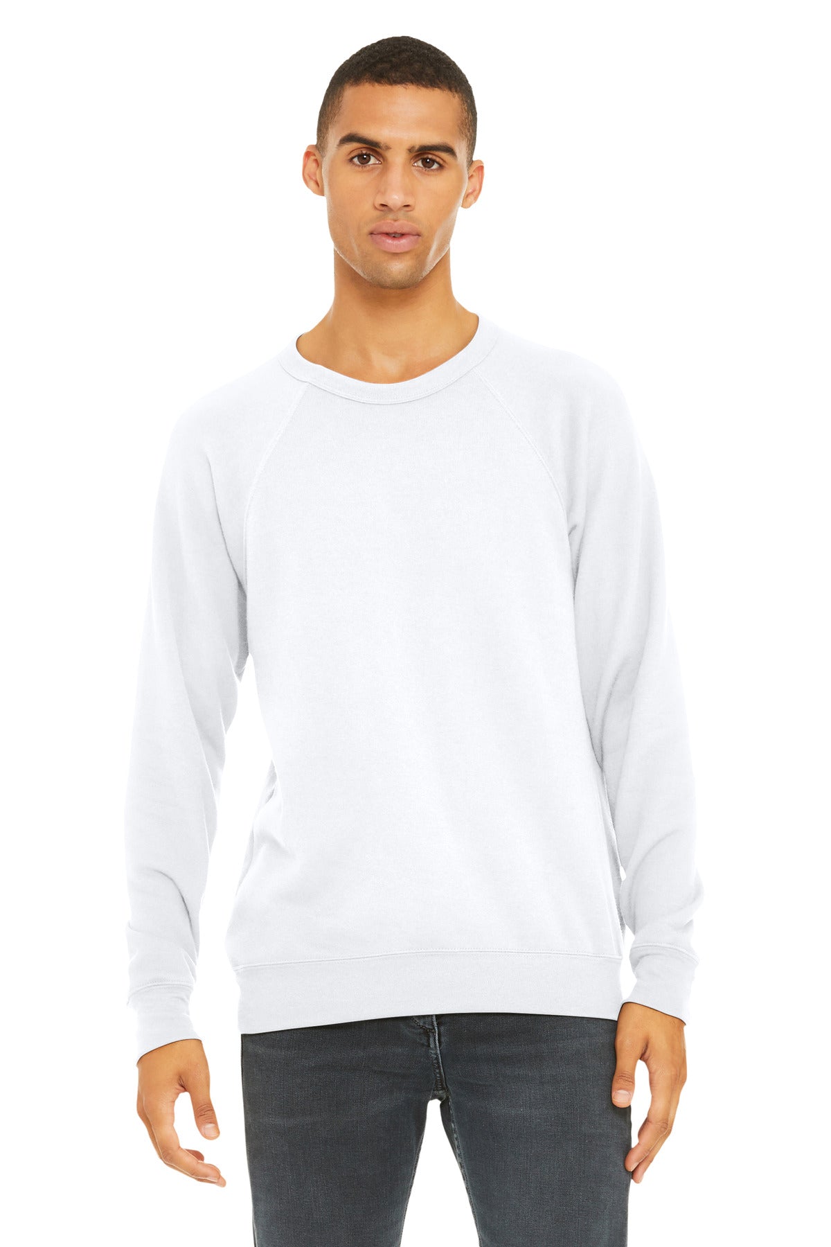 BELLA+CANVAS  Unisex Sponge Fleece Raglan Sweatshirt