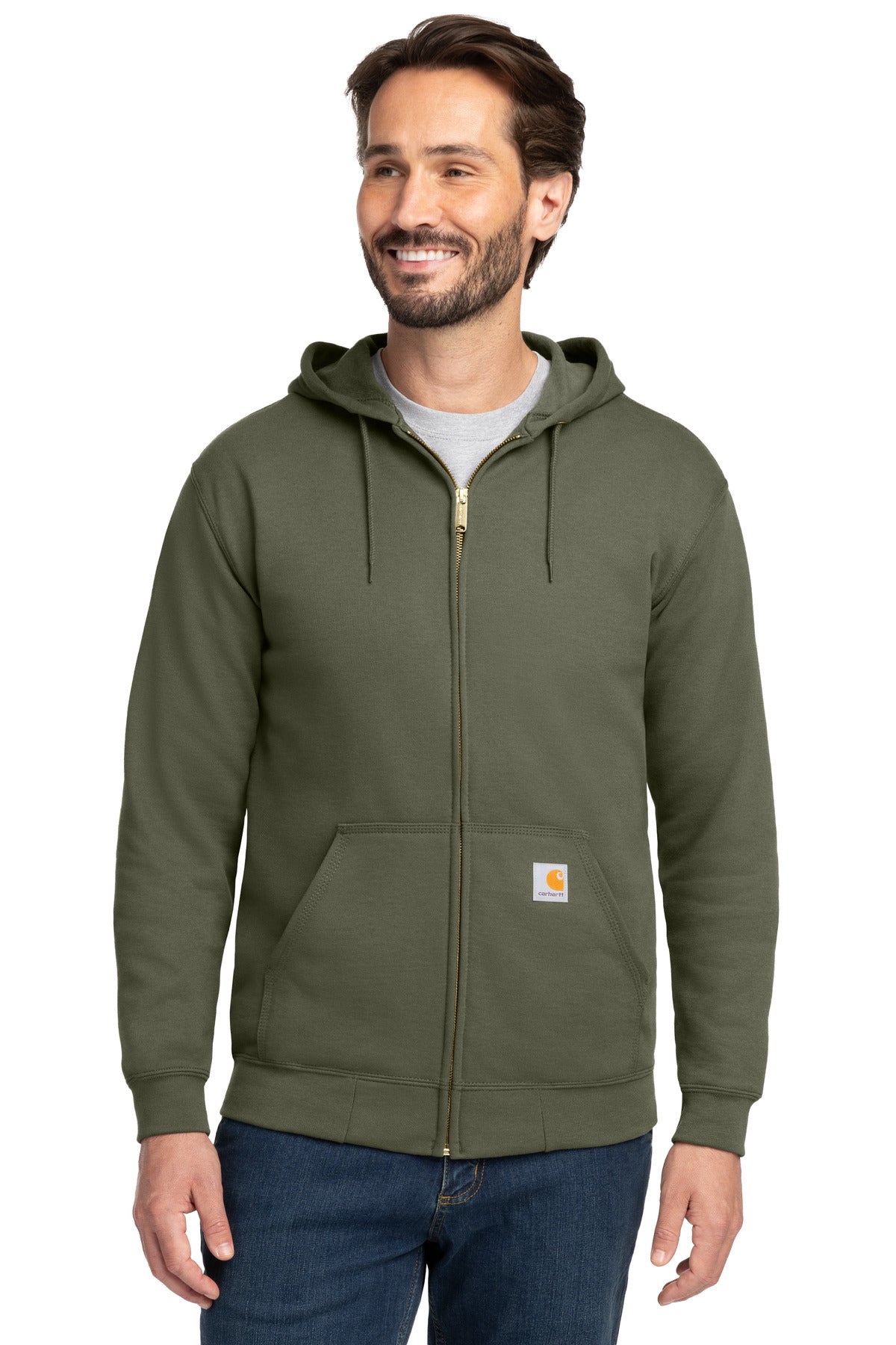 Carhartt  Midweight Hooded Zip-Front Sweatshirt