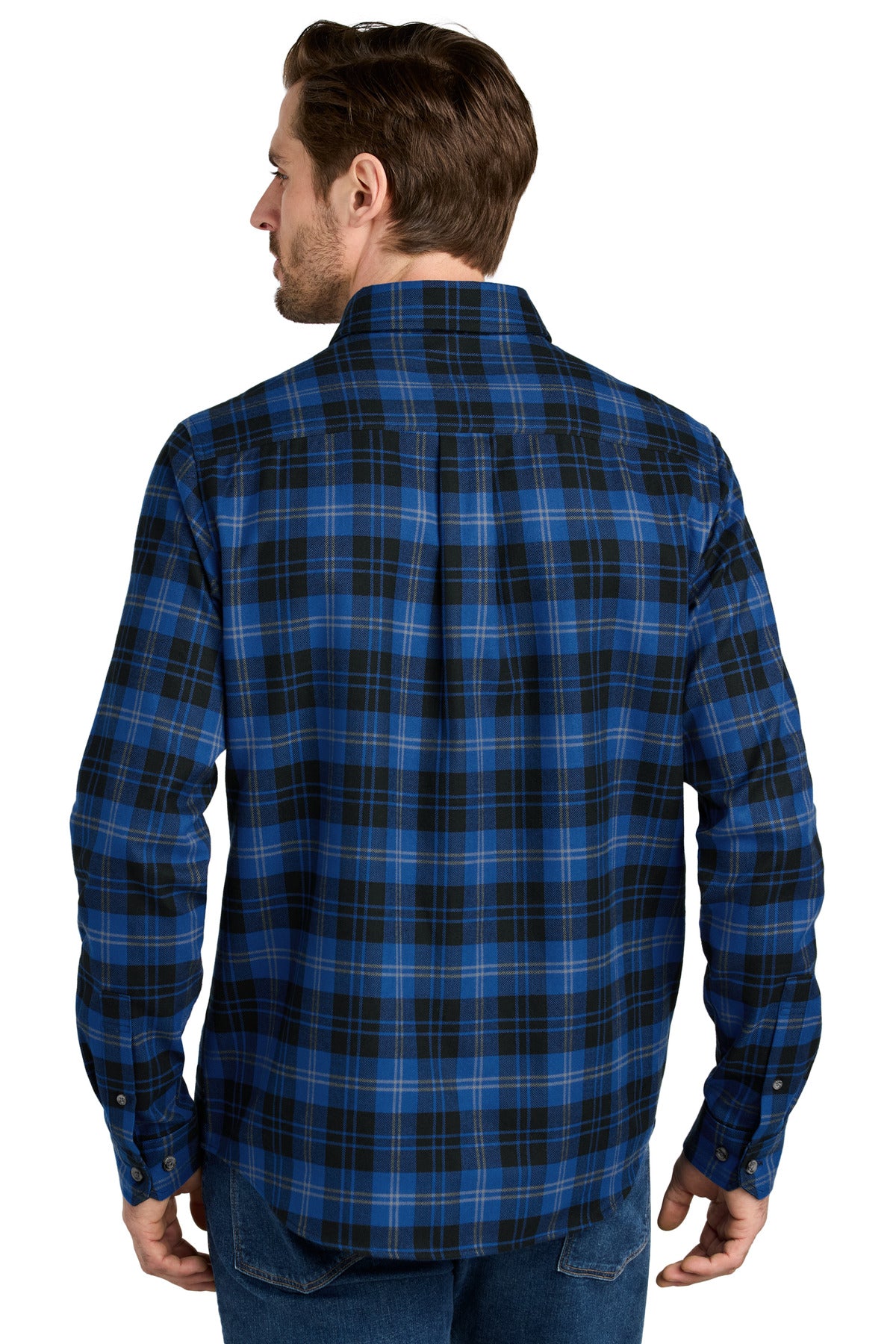 Eddie Bauer Long Sleeve Favorite Flannel Plaid Shirt
