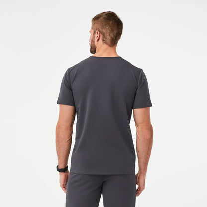 Leon Three-Pocket Scrub Top Northern Pines