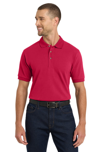 Port Authority Heavyweight Cotton Pique Polo