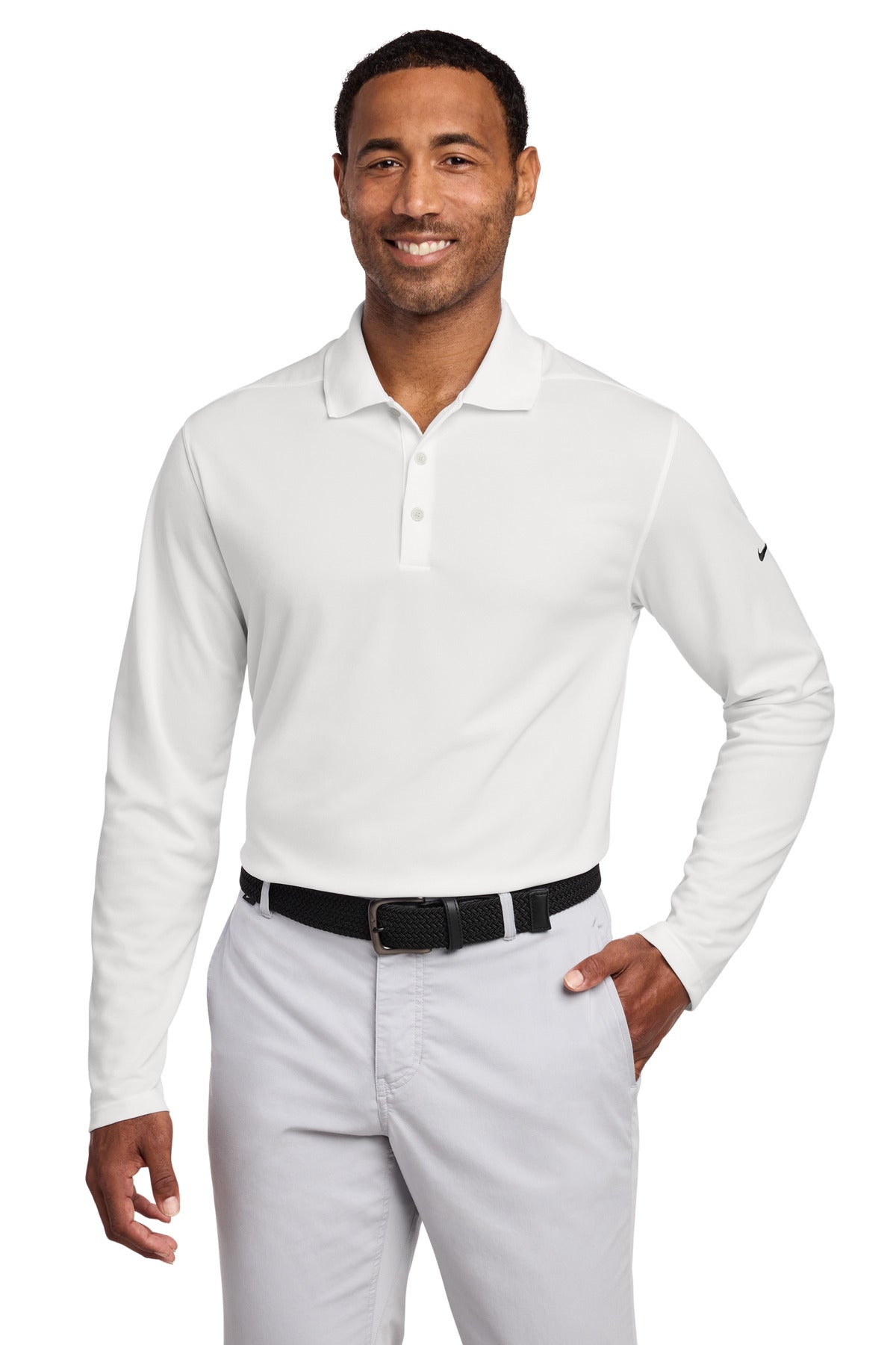 Nike Dri-FIT Micro Pique 2.0 Long Sleeve Polo