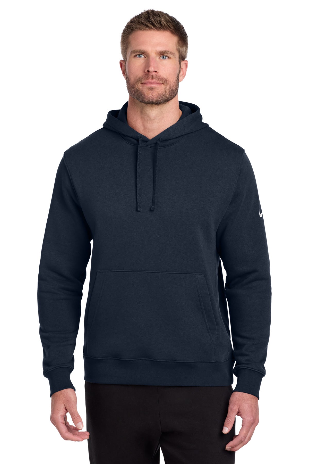 Nike Club Fleece Sleeve Swoosh Pullover Hoodie