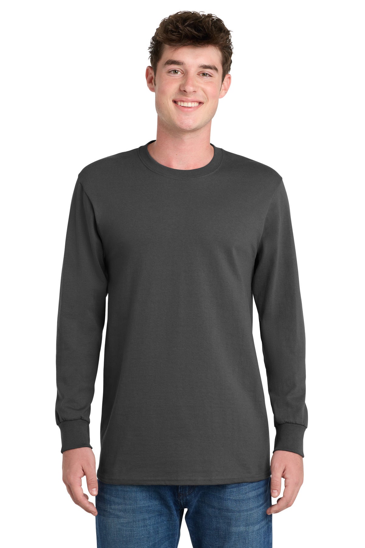Port & Co Tall Long Sleeve Essential Tee