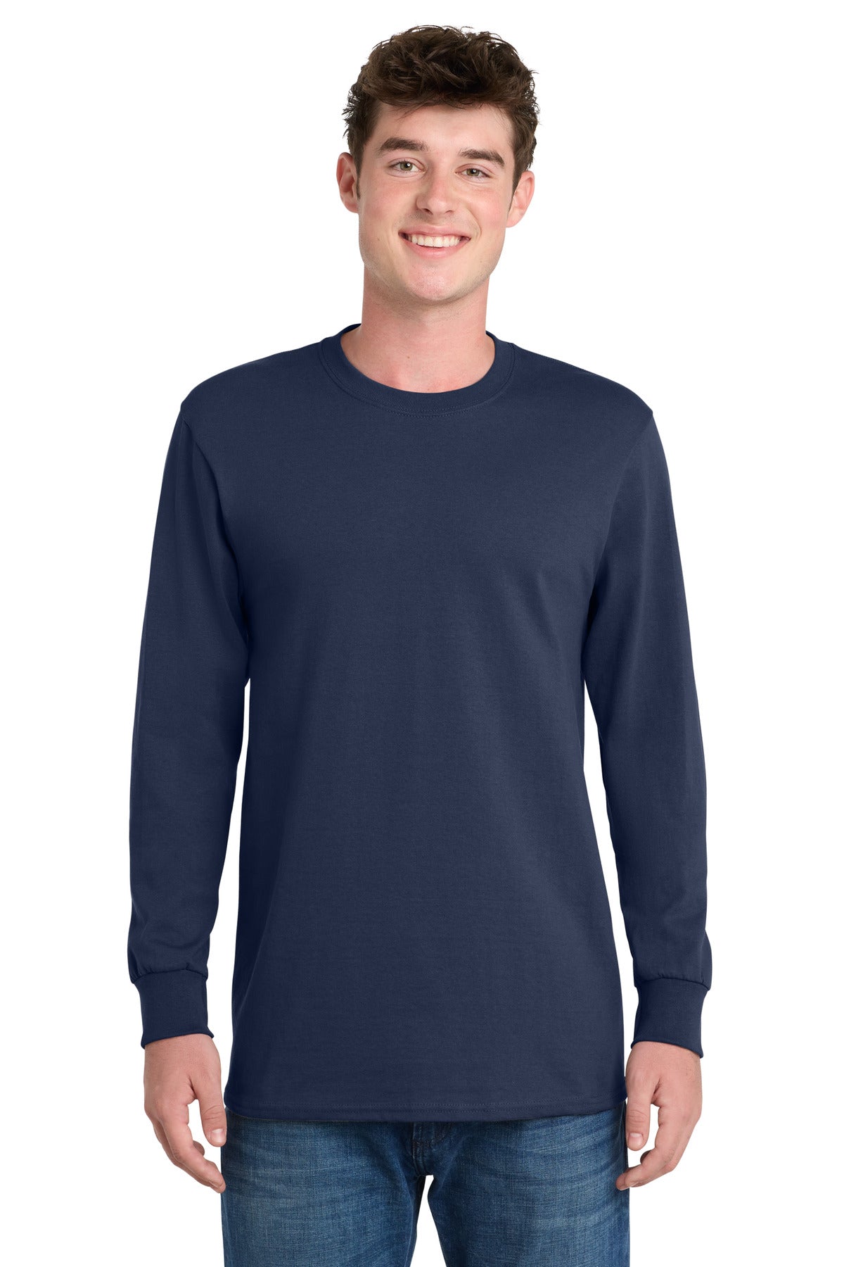 Port & Co Tall Long Sleeve Essential Tee