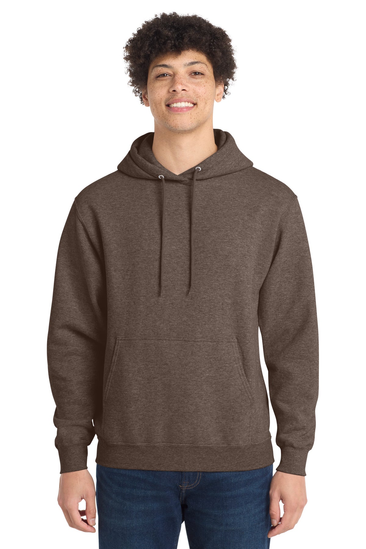Port & Co Core Fleece Pullover Hooded Sweatshirt