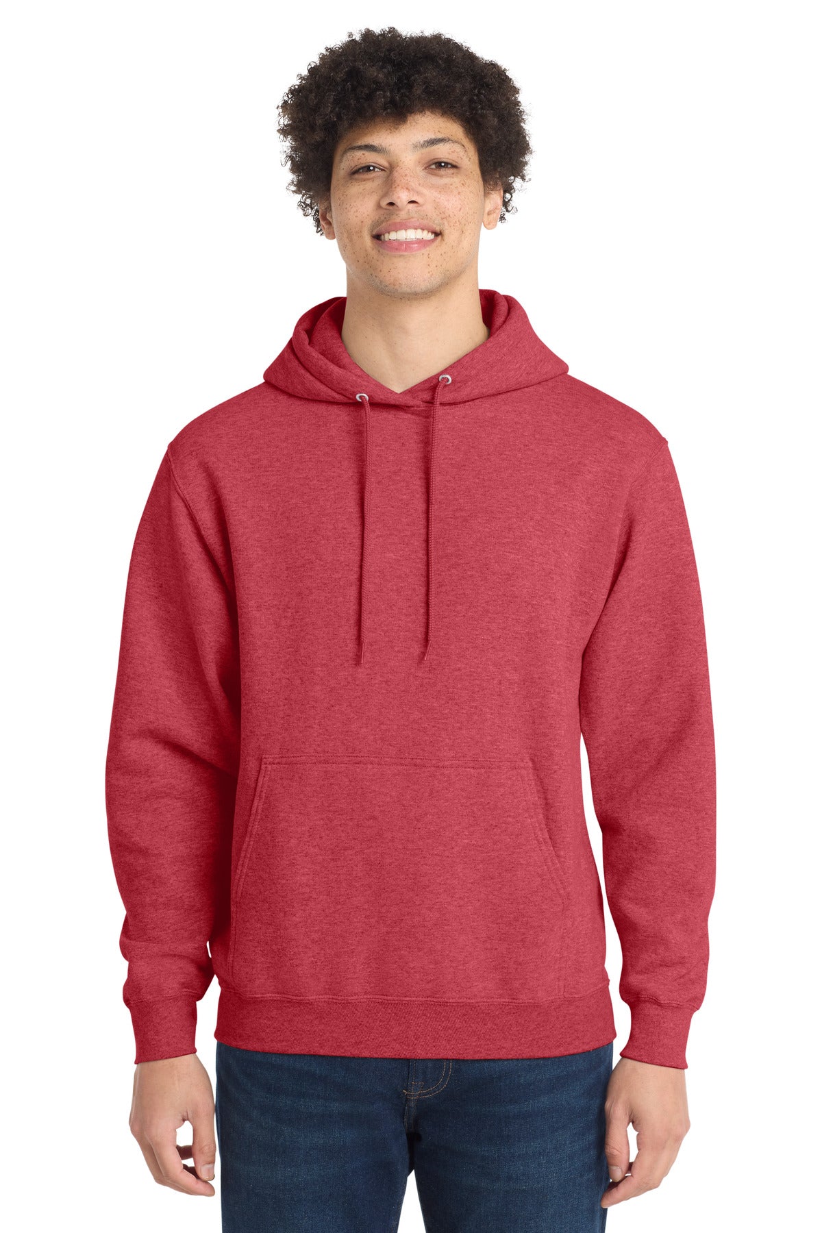 Port & Co Core Fleece Pullover Hooded Sweatshirt