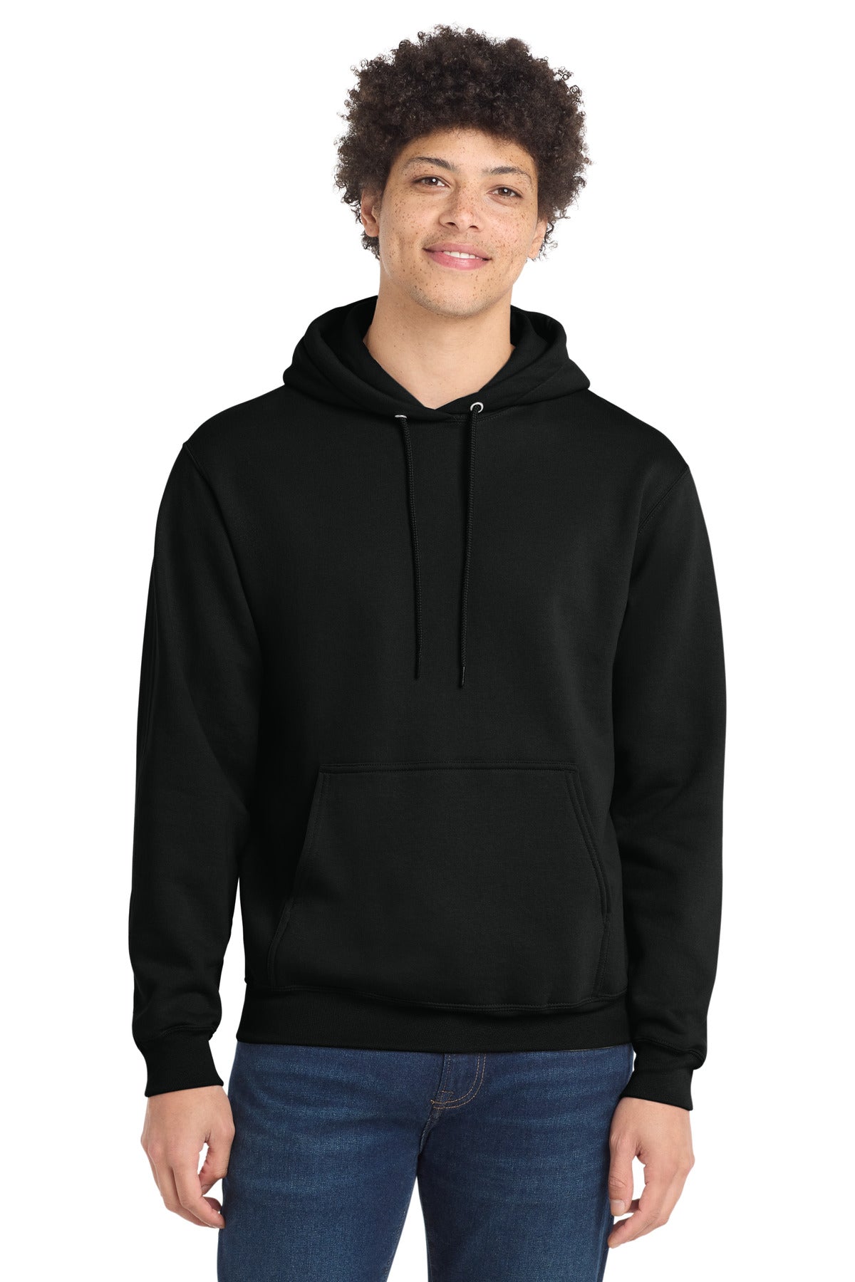 Port & Co Core Fleece Pullover Hooded Sweatshirt
