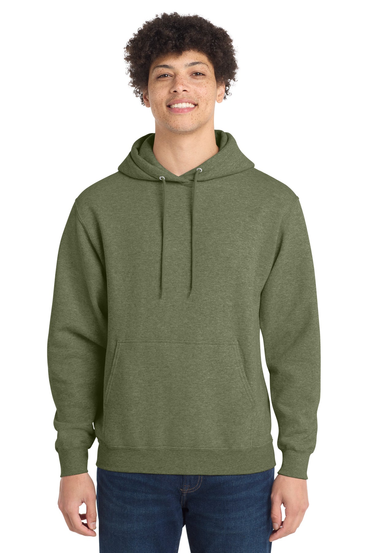 Port & Co Core Fleece Pullover Hooded Sweatshirt