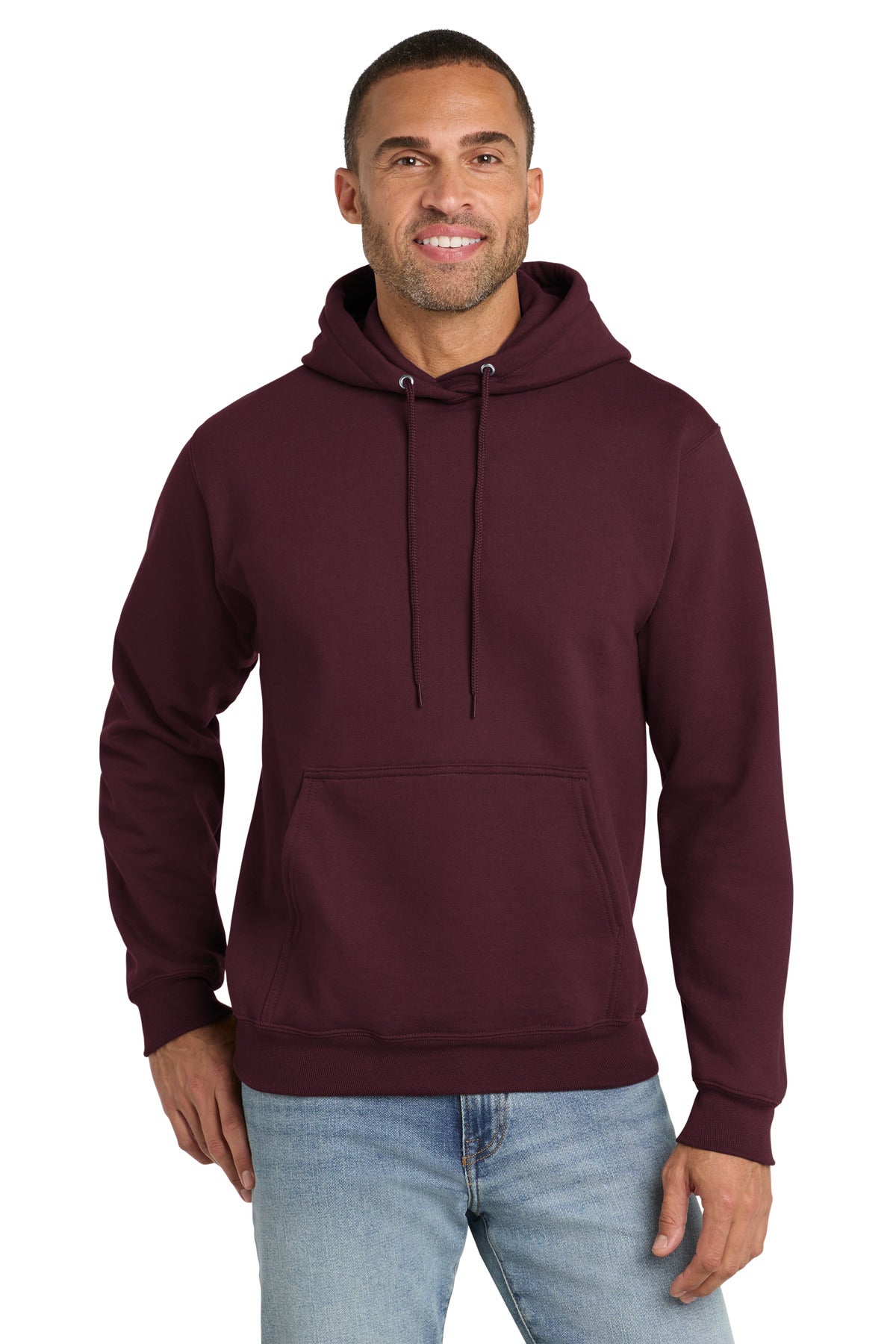 Port & Co Essential Fleece Pullover Hooded Sweatshirt