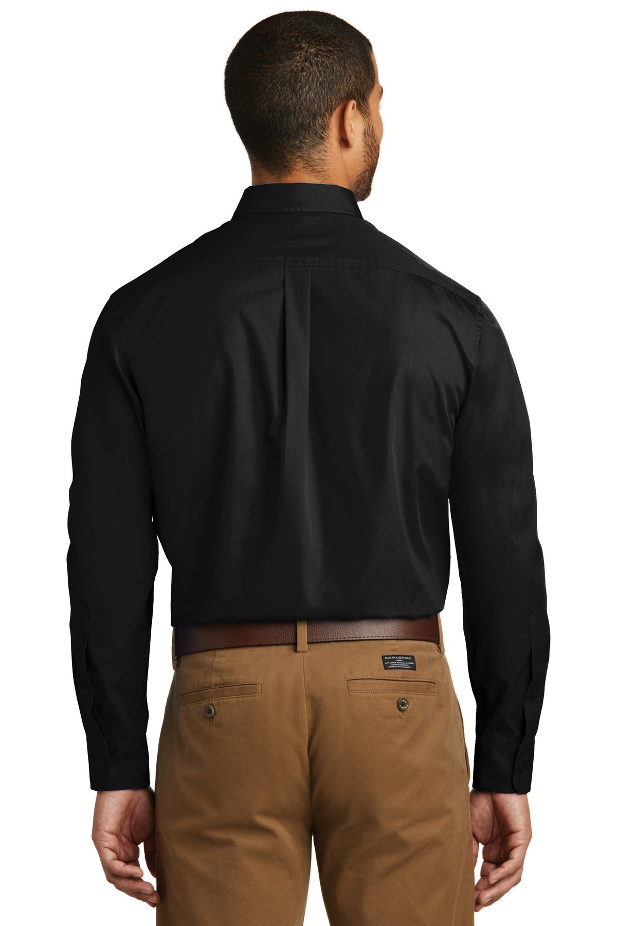 Port Authority Long Sleeve Carefree Poplin Shirt
