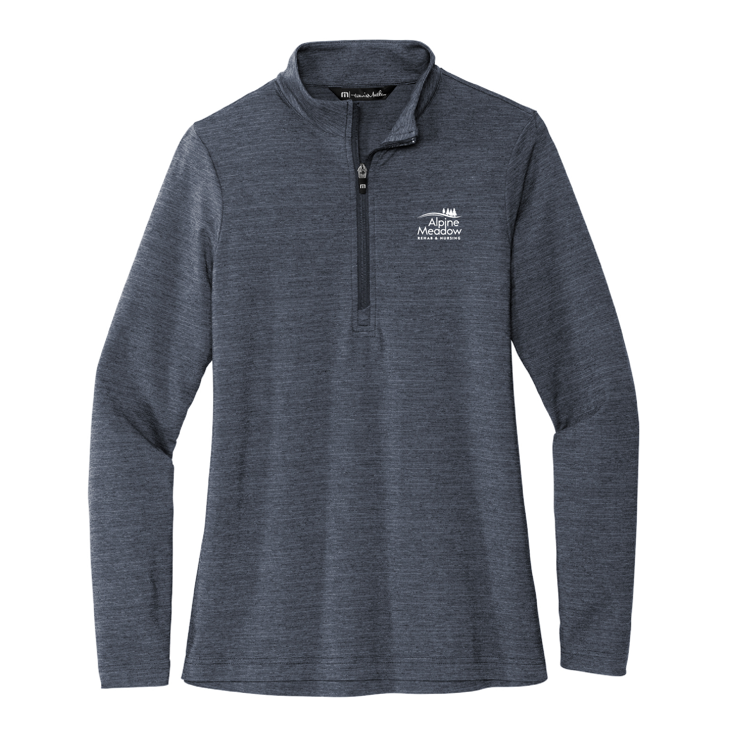 TravisMathew Women's Crestview 1/4-Zip Alpine Meadow