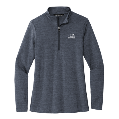 TravisMathew Women's Crestview 1/4-Zip Alpine Meadow