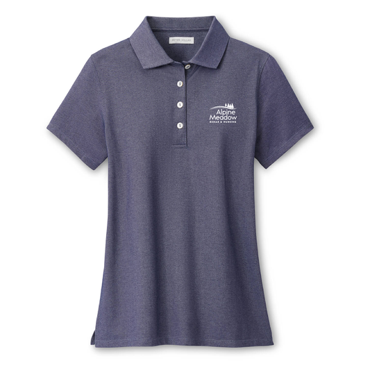 Peter Millar Women's Albatross Short Sleeve Polo Alpine Meadow