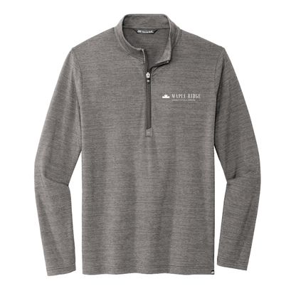 TravisMathew Men's Crestview 1/4-Zip Maple Ridge