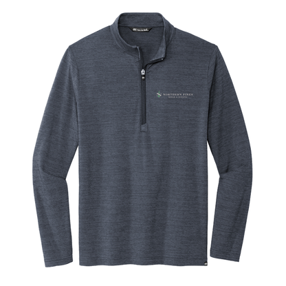 TravisMathew Men's Crestview 1/4-Zip Northern Pines