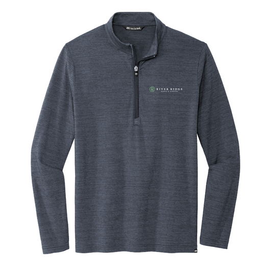 TravisMathew Men's Crestview 1/4-Zip River Ridge