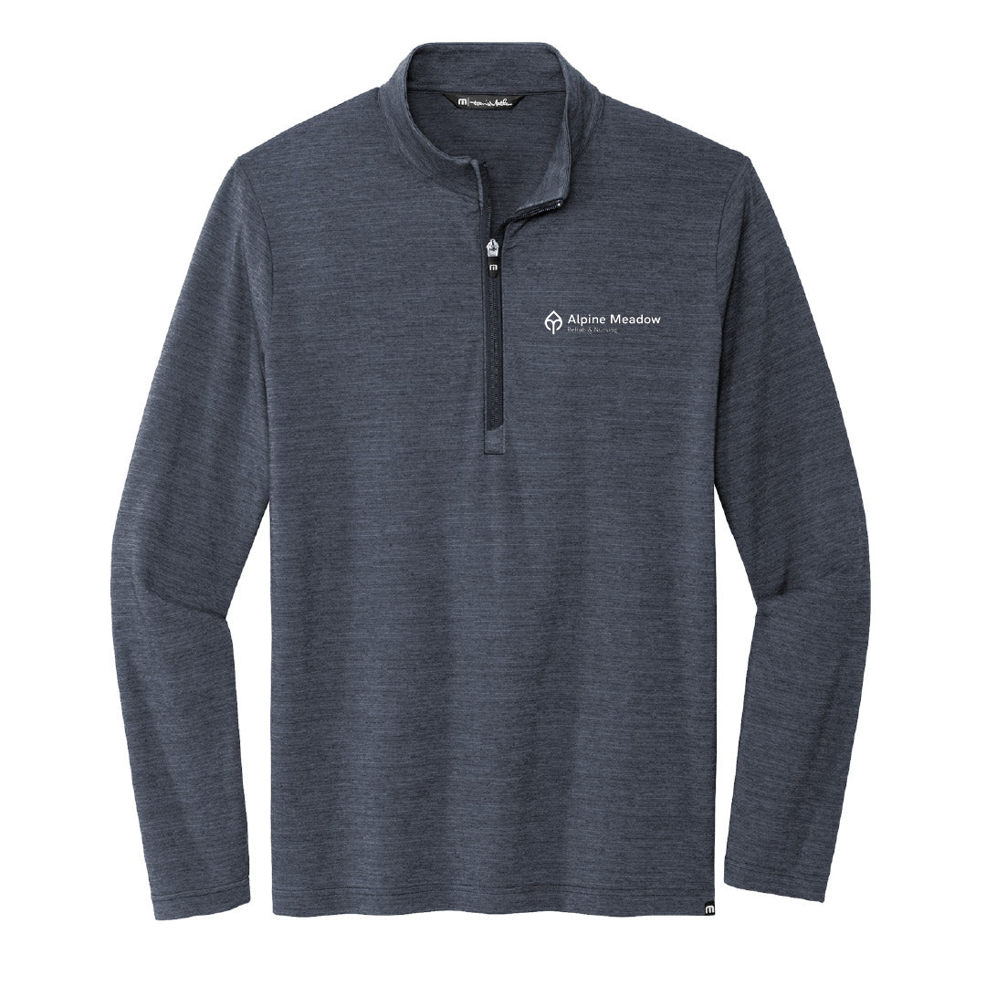 TravisMathew Men's Crestview 1/4-Zip Alpine Meadow