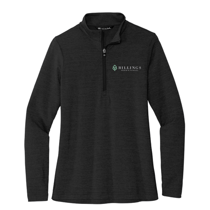 TravisMathew Women's Crestview 1/4-Zip Billings Rehab