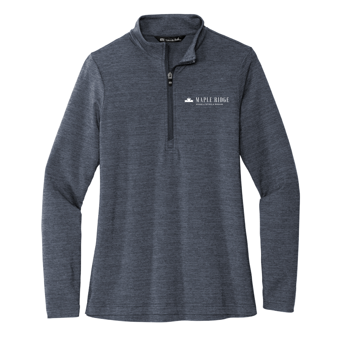 TravisMathew Women's Crestview 1/4-Zip Maple Ridge