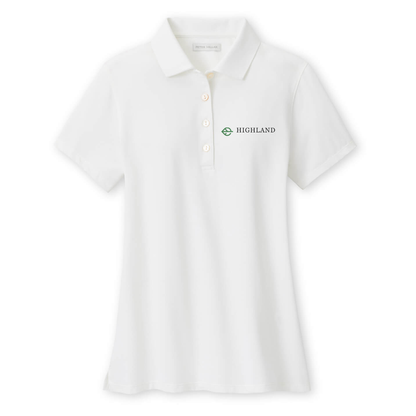 Peter Millar Women's Albatross Short Sleeve Polo Highland